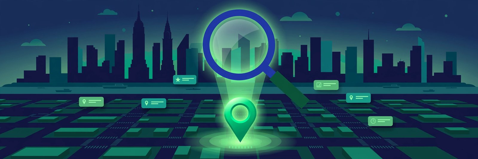 Local SEO guide for New York small businesses: Google Business Profile and local search results on a smartphone